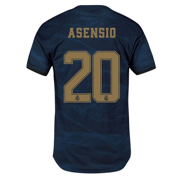 Camiseta Real Madrid NO.20 Asensio 2ª 2019-2020 Azul